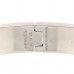 Enamel Narrow Clic Clac H Bracelet PM White
