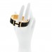 Enamel Wide Clic Clac H Bracelet GM Black
