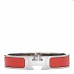 Enamel Narrow Clic Clac H Bracelet GM Rose Patch