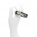 Enamel Printed Cachemire de Tamara Wide Bracelet 62
