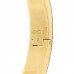 Enamel Narrow Clic Clac H Bracelet PM Black