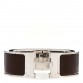 Enamel Wide Clic Clac H Bracelet GM Cachou