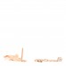 18K Rose Gold Diamond Chaine d'ancre Chaos Right Earring