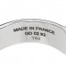 Stainless Steel Mens Carrousel Ring 64 Black