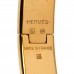 Narrow Enamel Clic Clac H Bracelet PM Bleu Electrique