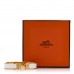 Enamel Narrow Clic Clac H Bracelet GM White