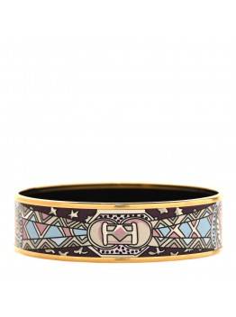 Enamel Printed Wide Bracelet 70