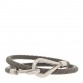 Swift Jumbo Hook Double Bracelet Etoupe