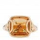 18K Yellow Gold Citrine Nausicaa Ring 53 6.5