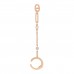 18K Rose Gold Diamond Chaine d'ancre Chaos Right Earring