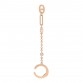 18K Rose Gold Diamond Chaine d'ancre Chaos Right Earring