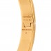 Enamel Narrow Clic Clac H Bracelet GM White