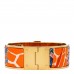 Enamel Printed The Three Graces Print Wide Hinged Bracelet L Tropique