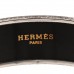 Enamel Printed Wide Bracelet Black