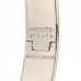 Enamel Narrow Clic Clac H Bracelet PM White