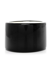 Lacquered Wood Assam Bracelet S Black White