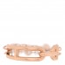 18K Rose Gold Diamond PM Chaine d'Ancre Chaos Ring 52 6