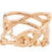 18K Rose Gold Diamond MM Chaine d'Ancre Chaos Ring 52 6