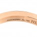 18K Rose Gold Diamond MM Chaine d'Ancre Contour Ring 51 5.75