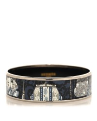 Enamel Printed Cachemire de Tamara Wide Bracelet 62