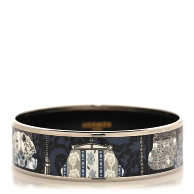 Enamel Printed Cachemire de Tamara Wide Bracelet 62