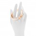 Enamel Narrow Clic Clac H Bracelet GM White