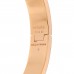 Enamel Narrow Clic Clac H Bracelet GM White