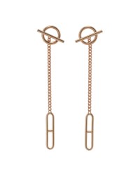 18K Rose Gold Echappee Earrings