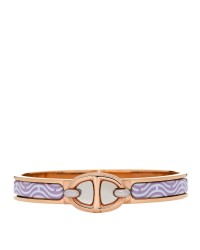 Enamel Printed Ghost H Mini Clic Chaine d'Ancre Bracelet PM Hypno