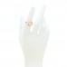 18K Rose Gold Diamond PM Echappee Ring 51 5.75