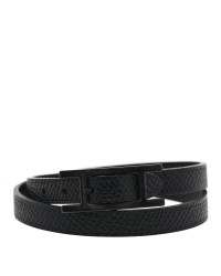Epsom Behapi Double Tour Bracelet T3 Black