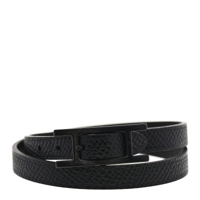 Epsom Behapi Double Tour Bracelet T3 Black