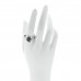 Stainless Steel Mens Carrousel Ring 64 Black