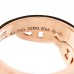 18K Rose Gold Kelly Diamond Double Tour Chaine d'Ancre Pave Ring 53 6.25