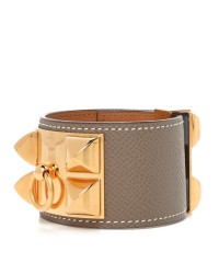 Epsom Collier de Chien CDC Bracelet T3 Etoupe