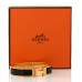 Enamel Narrow Clic Clac H Bracelet GM Black