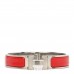 Enamel Narrow Clic Clac H Bracelet PM Rouge Vif