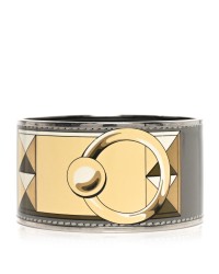 Enamel Printed Collier De Chien Extra Wide Bracelet 65