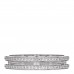 18K White Gold Diamond Ariane Wedding Band Ring 51 5.75