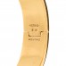 Enamel Wide Clic Clac H Bracelet GM Black