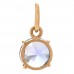 18K Rose Gold Tanzanite Pendant