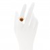 18K Yellow Gold Diamond Orange Tourmaline Freshwater Cultured Pearl One of a Kind Ring 53 6.5