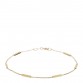 18K Yellow Gold Bar by the Inch Bracelet