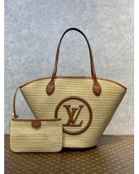 L M59963 Louis Saint Jacques Bag Caramel Brown/black