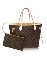 L-bag Neverfull MM Bag Monogram Canvas M40997