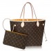 L-bag Neverfull MM Bag Monogram Canvas M40997
