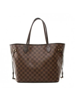 L-bag N51105 Neverfull MM Shoulder Bag Damier Ebene Canvas