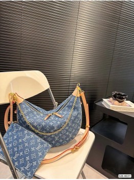 Louis new arrival hobo denim bag size: 41* 24 cm