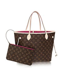 L M41178 Neverfull MM Shoulder Bag Monogram Canvas