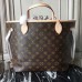 L M41178 Neverfull MM Shoulder Bag Monogram Canvas
